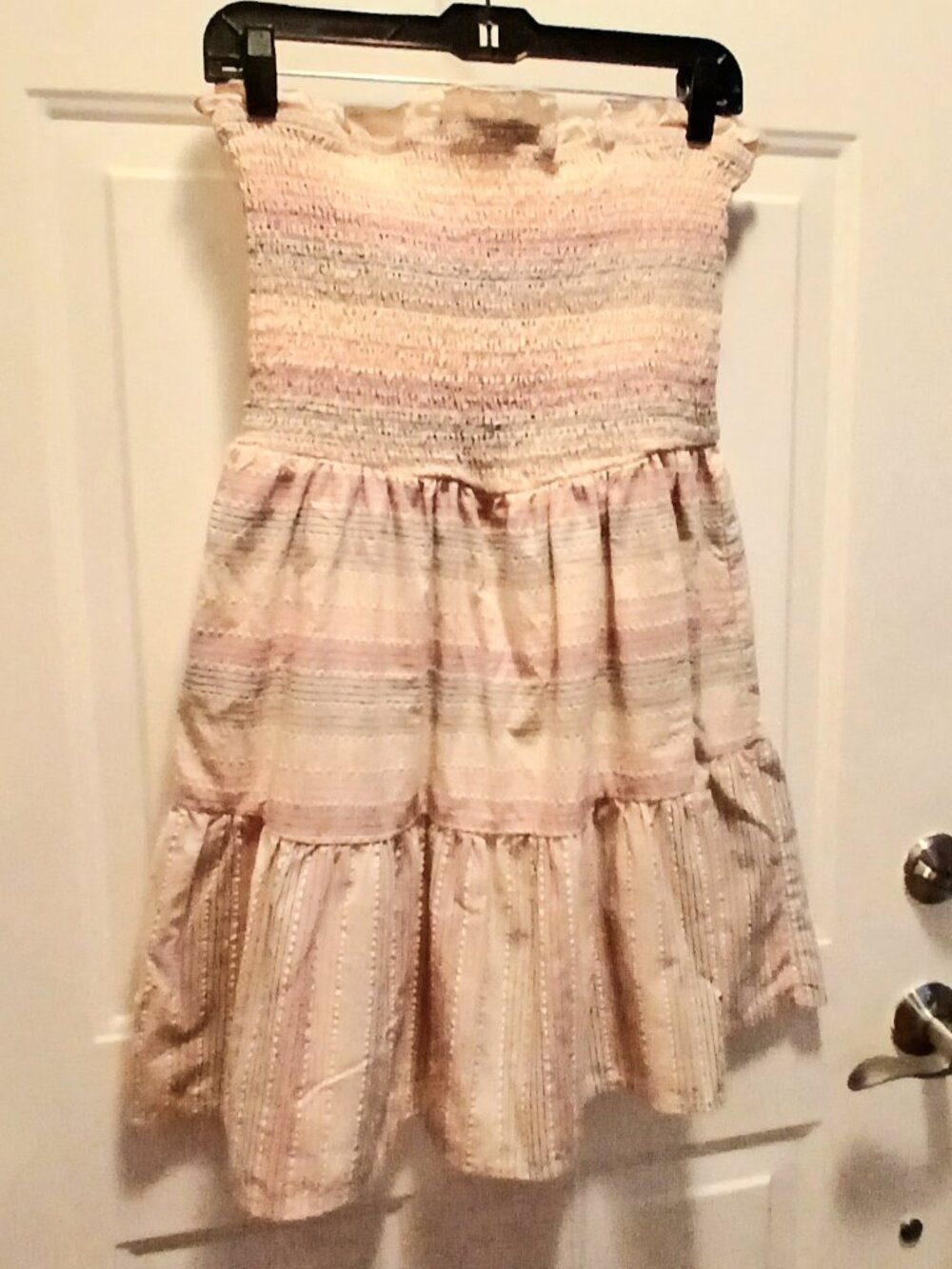 Pastel Smocked Sleeveless Sundress